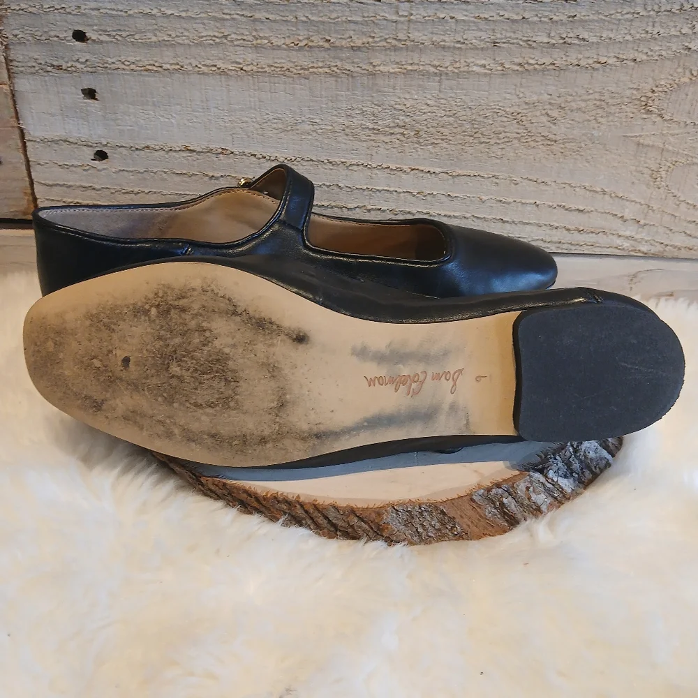 Sam Edelman Leather Mary Jane Flats - Picture 7 of 8